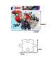Quebra Cabeça Advengers Thor 63 Peças - Etitoys